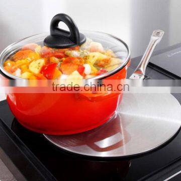 28cm Stainless Steel and Aluminium Heat Diffuser Plate Induction Hobs Adapter photo-2