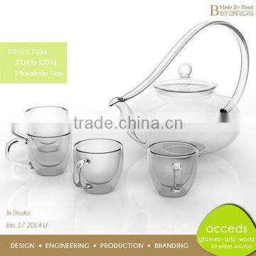 Custom Manufacture Novelty Borosilicate Tea Cup And Glass Ware photo-6