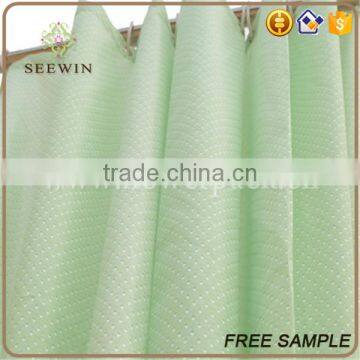 Plain Contracted Waterproof Polyester Shower Curtains photo-4