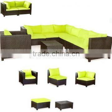 Outdoor Garden Wicker Sofa