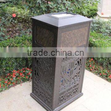 Arlau Outdoor Park Aluminium Waste Bin photo-2