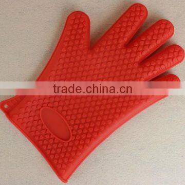 Hot Baking Microwave Oven Cooking Mitts Kitchen Heat Resistant Silicone Glove photo-2