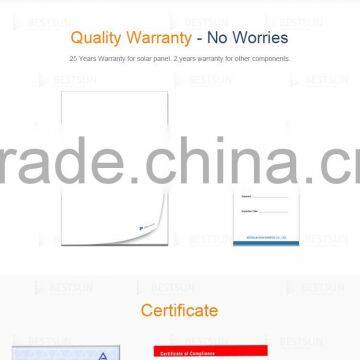 New Wnergy Solar Energy Solar Power System Dc/AC Load System BFS-2kw photo-5