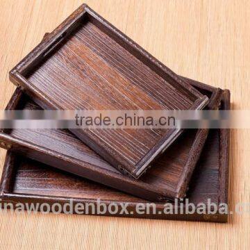 Antique Wood Serving Trays photo-3