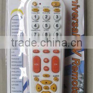 plastic univeral LCD tv remote control