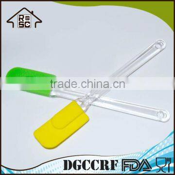 Butter Scraper With Transparent Handle Small Heat Resistant Cooking Utensil photo-4