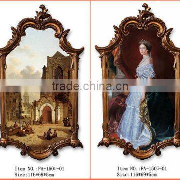 FA-150G-01 Leading Vintage Ornate Bulk Frames Oil Painting photo-3