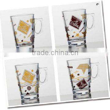 9oz 10OZ Irish Glass Coffee Mug Drinking Glass Cup Set photo-3