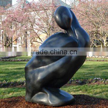 Bronze Swan Sculpture for Garden Decor photo-3