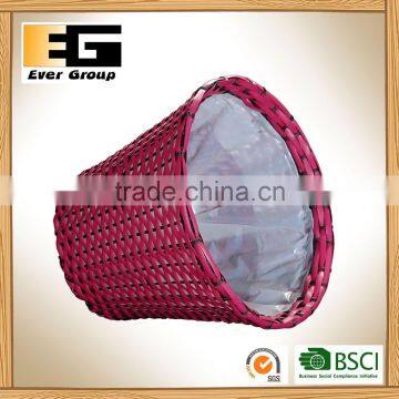 Red Rattan Garden Planter/ Storage Baskets/Bathroom Basket photo-4