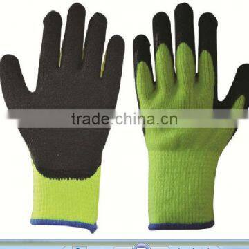 Acrylic Thermal Working Gloves,palm and Thumb Dipped photo-3