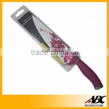 High Quality Color Pattern Non-Stick Chef Knife