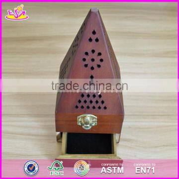 2017 Hot Sale Antique Pyramid Design Wooden Incense Furnace W02A258-S photo-5