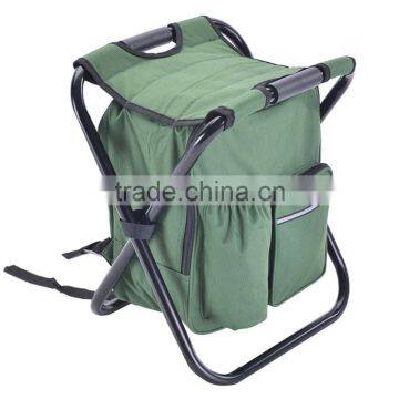 3 in 1 Cooler Backpack Chair with Padded shoulder strap