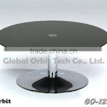 Round Dining Table, Modern Hotel Lobby Glass Round Table photo-3