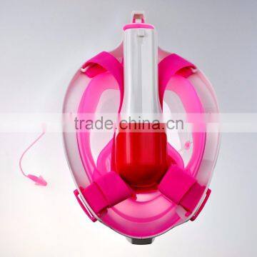 2017 Full Face Snorkel Mask 2.0 New Foldable Full Face Snorkeling Diving Scuba Mask With Detachable GoPro Mount Pivot Arm and Ea photo-4