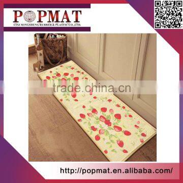 Factory wholesale custom Design Digital Printed Logo rubber floor mat