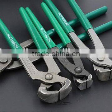 BERRYLION 8'' carbon steel 55# end cutting plier with soft handle