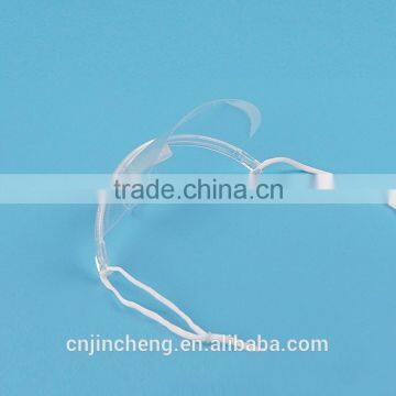 Factory Newest Plain Clear Reusable Plastic Free Samples Available Transparent Sanitary Face Mask for Food Service photo-4