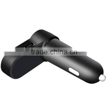 Wireless Bluetooth Car Kit With Portable Dual USB Car Charger Hands Free MP3 Player FM Transmitter photo-2