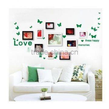 Butterfly Love Photo Wall Can Remove Three Generations of Wall Stickers, Kids Room Decoration 3d Wall Stickers photo-4