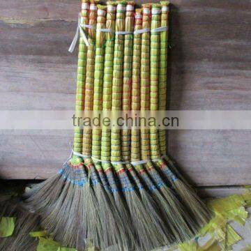 Natural Sorghum Grass Sweeping Street Broom photo-4