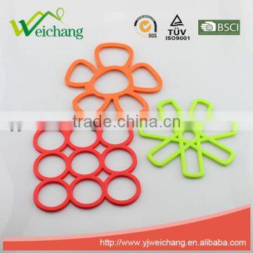 WCJ728 Silicone Mat Pot Holder, Hot Handle Holder, Spoon Rest, Coasters, Eco Friendly, Dishwasher Safe, Home Kitchen Gift photo-3