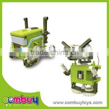New style self assembled education deformation toys robot kit diy