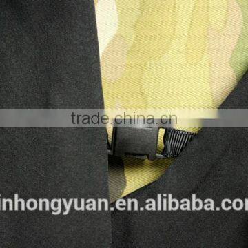 Black Sharkskin Shell Warm Waterproof Windproof Long Military Tactical Gloves With Fleece photo-2