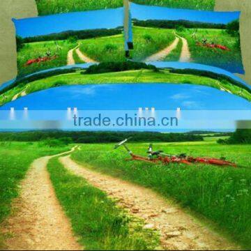 Custom Digital Printed Cheap Bright Bedding Set Duvet Cover photo-5