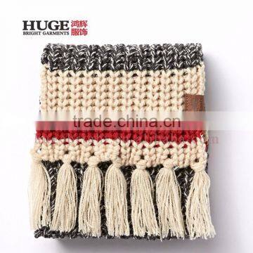 China Manufacturer Winter New Design Knitted Scarfs