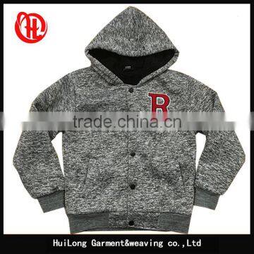 Custom fleece jacket Kids hoody jacket