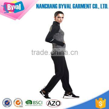 Wholesale Seamless Women Half Zip Long Sleeve Shirts photo-5