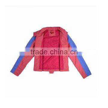 Bulk Wholesale Women Coral Pink Spring Jacket photo-3