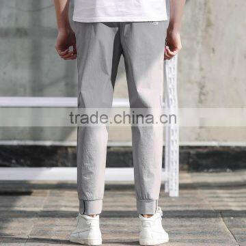 New Arrival Solid Casual Pants Fashion Feet Trousers Male Top Quality Slim Fit Joggers photo-2
