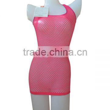 nice quality new style seamless woman underwear sexy lingerie ladies mesh hole racer back camisole