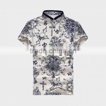 Men's Bulk Polo Shirt With All Over Print