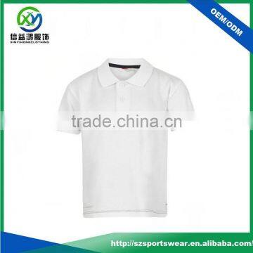 Wholesale Different Color Kid Polyester Pique Polo Shirt With Embroidery Logo