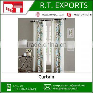 High Quality 100% Cotton Fabrics Wholesale Curtains