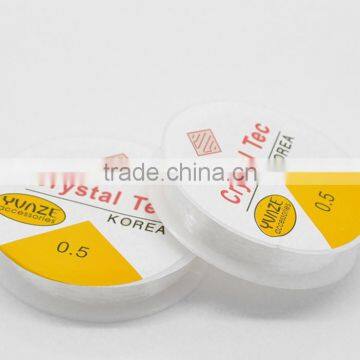 Wholesale Clear Beading Stretch Cord 0.5mm Transparent Beading Stretch Cord