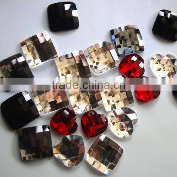 crystal beads glass beads shiny beads with holes or without holes