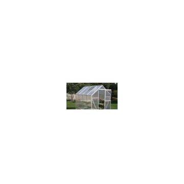 4mm UV Twin-wall Polycarbonate Aluminum Greenhouse Greenhouses Come with 2 VENTS 6' X 8' RA0608