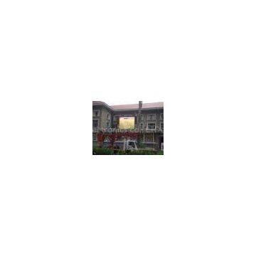 Iron Full Color Building Top Led Outdoor Display Board P10 348 Pixel 1R1G1B