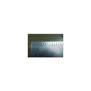 Galvanized Steel / Stainless Steel Perforated Sheet For Display Shelf