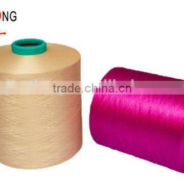 100% Dope Dyed Polyester Filament Yarn Dty in Huzhou