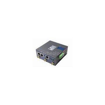 M2M HSPA + 3G High Speed Industrial Cellular Router with 2xLAN 1xRS232 3xI/O