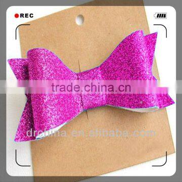 Shiny DIY Decration Party PaperBowknot Hot Selling Handcraft Glitter Cardstock Paper Holiday Supplies