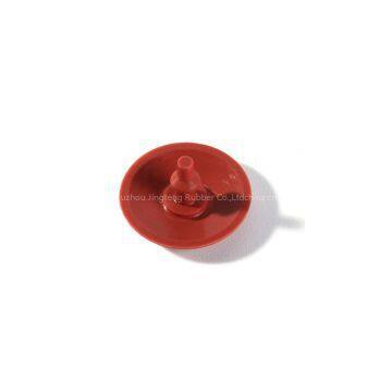 One way umbrella check valve used in bottle cap