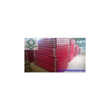 Adjustable screw jack shoring prop