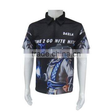 High quality custom long sleeves polo shirt